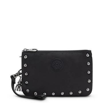 Kipling Creativity Extra Large Metallic Wristlet Tassen Zwart | NL 1151JP